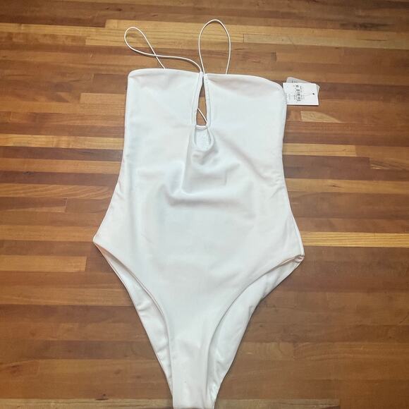 Jade Swim Micro Naomi Swimsuit white Small - Picture 4 of 10
